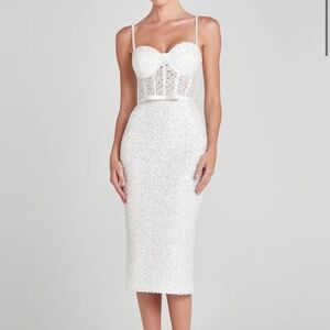 Nadine Merabi - Amalia White Dress (Small)